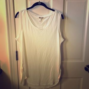 White tunic tank